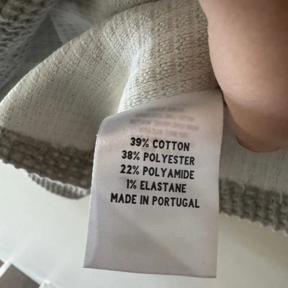 KROST Gray Waffle Knit Long Sleeve Pullover - Picture 5 of 6